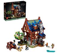 LEGO Set Medieval Blacksmith 21325 – Modèle d'expo pour adultes, 2 164 pièces