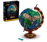 LEGO Kit de construction The Globe 21332 – Globe vintage tournant, pour adultes, 2 585 pièces
