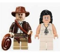 LEGO Indiana Jones & Marion Ravenwood Minifigures