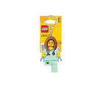 LEGO Infirmière / Vétérinaire Minifigure Lampe Clé (Porte-Clés / Porte-Clef)