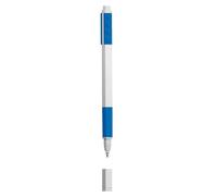 LEGO Instrument d'écriture emblématique - Stylo gel - Pointe moyenne de 0,7 mm (bleu)