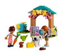 LEGO Jouet de ferme Friends – L'Étable du Veau d'Autumn – 2 figurines (lapin, vache) 42607