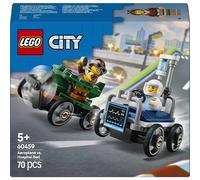 Lego City - Pack De Bolides De Course : Avion Contre Lit D'hôpital - 60459 Multicolore TU