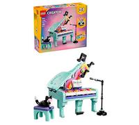 Lego Jeu De Construction Decorative Musical Piano Cat 485 Pièces
