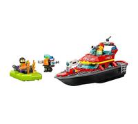 LEGO City 60373 Bateau de sauvetage des pompiers