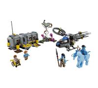 LEGO Set 75573 Avatar Montagnes Flottantes – Secteur 26 & Samson RDA, 5 minifigurines, dès 9 ans