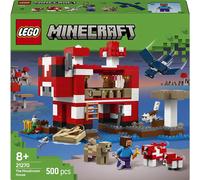 Lego Jeu De Construction Minecraft The Mushroom House 500 Pièces