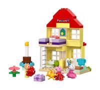 LEGO Duplo Jeu de construction La fête d’Anniversaire Peppa Pig 10433 – 3 figurines, dès 2 ans