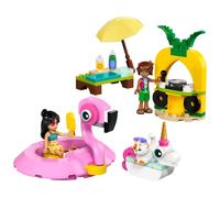 LEGO Friends - Fête dans la piscine avec les bouées licorne et flamant rose - 42658