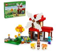 LEGO Jouets de construction Minecraft The Windmill Farm - Jouets Minecraft pour enfants, garçons et filles, à partir de 8 ans - 3 figurines incluses - Cadeau d'anniversaire pour les fans de jeux vidéo