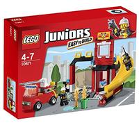 Lego Juniors - 10671 - Jeu De Construction - La Caserne des Pompiers