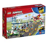 LEGO Juniors - L'aéroport City Central - 10764 - Jeu de Construction