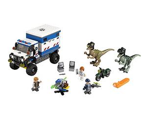 Lego Jurassic World - 75917 - Jeu De Construction - La Destruction du Vélociraptor