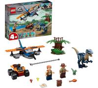 LEGO® Jurassic World™ 75942 Velociraptor : Mission de sauvetage avec le biplan