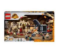 LEGO Jeu de construction Jurassic World – L'évasion du T. rex et de l'Atrociraptor 76948
