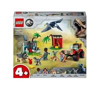 LEGO Jouet Jurassic World - Centre de sauvetage des bébés dinosaures, figurines, dès 4 ans, 76963