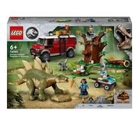LEGO Jouet Jurassic World Missions – La Découverte du Stégosaure – Minifigurines – dès 6 ans – 76965