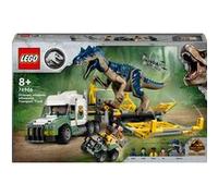 LEGO Set de construction Jurassic World – Le camion de transport de l'allosaure 76966
