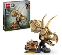 LEGO Jurassic World 76969 Les fossiles de dinosaures : le crâne du tricératops - Jeu 9 ans
