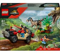 LEGO® Jurassic World 76972 Le vélociraptor et l’évasion en 4x4