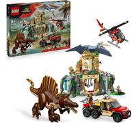 LEGO Jurassic World 76976 Mission Aérienne avec le Spinosaure et le Quetzalcoatlus - Jeu