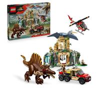 LEGO Jurassic World 76976 Mission Aérienne avec le Spinosaure et le Quetzalcoatlus - Jeu