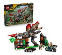 LEGO Jurassic World 77982 L’Évasion du Spinosaure - Dino Jouet dès 9 ans - Idée de Cadeau