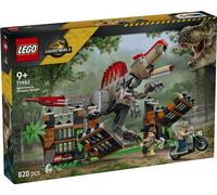 LEGO Jurassic World 77982 L’Évasion du Spinosaure - Dino Jouet dès 9 ans - Idée de Cadeau