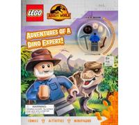 Lego Jurassic World: Adventures of a Dino Expert (Activity Book with