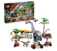 LEGO Jurassic World Alla Ricerca del Raptor e del Titanosauro - Con 2 Figure di