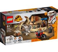 LEGO Jurassic World Atrociraptor : femme nue sur une moto 76945 (167 pièces)