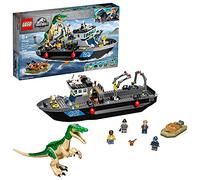 LEGO Jeu de construction Jurassic World Baryonyx Dinosaur Boat Escape 76942 – 308 pièces – 2021