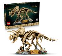 LEGO Jurassic World Dinosaur Fossils: Triceratops - Display Model Kit for Adults