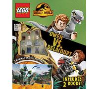 Lego Jurassic World Dominion Activity Landscape Box: Owen VS. Delacourt