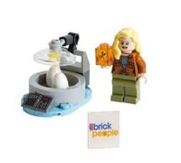 LEGO Jurassic World : Dr. Ellie Sattler Figurine Dino Lab, œufs et moustiques