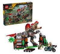 LEGO Jurassic World 77982 L’Évasion du Spinosaure - Dino Jouet dès 9 ans - Idée de Cadeau