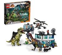 LEGO Jurassic World Giganotosaurus & Therizinosaurus Attack 76949 Building Toy Set; Fun for Kids Aged 9 and up (658 Pieces)