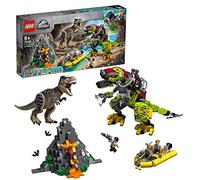 Lego Jurassic World - La Bataille Du T. Rex Contre Le Dino-Mech - 75938