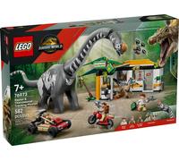 LEGO® Jurassic World 76973 La poursuite du vélociraptor et du titanosaure Multicolore
