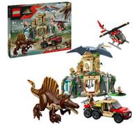 LEGO Jurassic World 76976 Mission Aérienne avec le Spinosaure et le Quetzalcoatlus - Jeu
