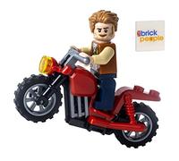 LEGO Jurassic World : Owen avec moto - Jouet à Assembler - 1 pièce - 6 ans et plus