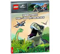 Lego® Jurassic World(TM) Mein Maxi Mal- und Rätselblock