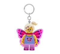 LEGO KE171H Porte-clés lumineux avec motif papillon 5,1 cm de haut, rose, Small