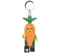 IQ Grand porte-clés lumineux LEGO Mini figurines Mascotte de carotte 7,6 cm (KE239H)