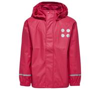 LEGO Wear 19453 Jamaica Veste de Pluie Fille Rouge FR : 10 Ans (Taille Fabricant : 140)