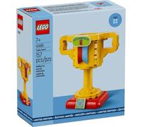 LEGO Kit de trophée à construire et personnalisable 40688 (157 pièces) pour enfants à partir de 7 ans