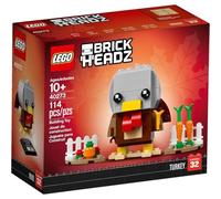 LEGO La Dinde de Thanksgiving - Goûte à l'ambiance Festive avec Une Dinde de Thanksgiving BrickHeadz™ !