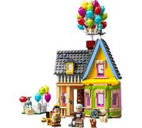 LEGO | La maison de Carl de Disney et Pixar "En haut", jouet constructible avec ballons, personnages de Carl, Russell et Dug, idée de cadeau iconique pour filles et garçons 43217