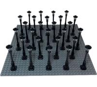 LEGO® Lampadaires Lampadaire Noir - 11062 NOUVEAU ! Quantité 10x