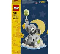 LEGO Jeu de construction 40814 – Le bébé éléphant dans le ciel